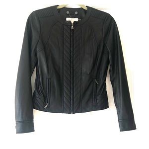 Tory Burch Leather Jacket (NEVER WORN!)